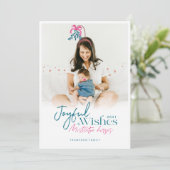 Joyful Wishes & Mistletoeのキス写真 シーズンカード (スタンド正面)
