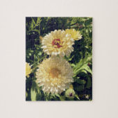 Joyful Yellow flower puzzle. ジグソーパズル (縦)