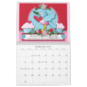 "Joyous Blessings & Inspiration" 2026 Calendar カレンダー (2月 2027)