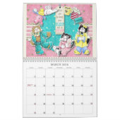 "Joyous Blessings & Inspiration" 2026 Calendar カレンダー (3月 2026)
