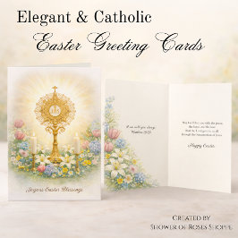 Joyous Easter Eucharistic Blessings シーズンカード