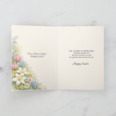 Joyous Easter Eucharistic Blessings シーズンカード (内部)