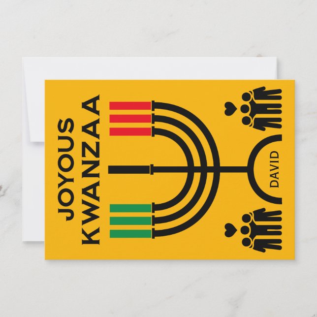 Joyous Kwanzaa (正面)