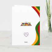 Joyous Kwanzaa シーズンカード (裏面)