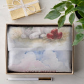 Joyous Pascha Lamb, Red Eggs and Cross 薄葉紙 (ギフト)