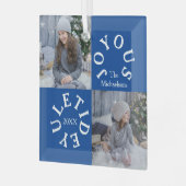 Joyous Yuletide 2の写真 ガラスオーナメント (正面左)