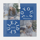 Joyous Yuletide 2の写真 ガラスオーナメント (正面)