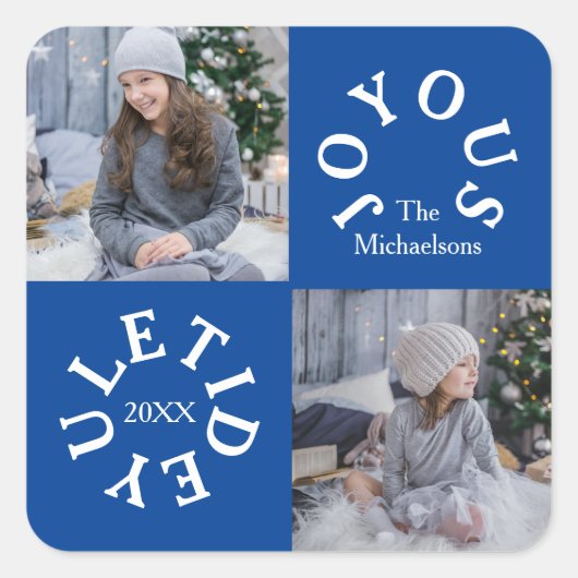 Joyous Yuletide 2の写真 スクエアシール (正面)