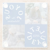 Joyous Yuletide 2 Photo ガラスコースター (裏面)