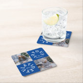 Joyous Yuletide 2 Photo スクエアペーパーコースター (インサイチュ)