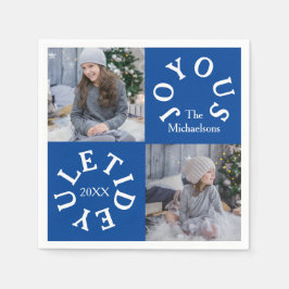 Joyous Yuletide 2 Photo スタンダードカクテルナプキン