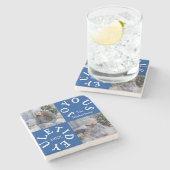 Joyous Yuletide 2 Photo ストーンコースター (横)