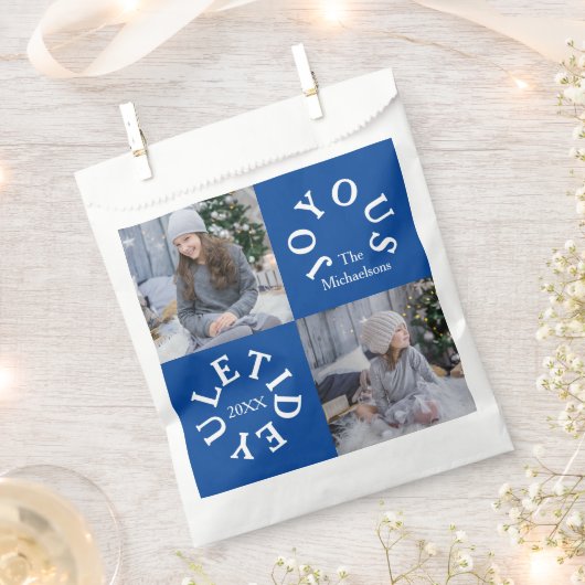 Joyous Yuletide 2 Photo フェイバーバッグ (クリップ留めされた状態)