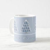 Joyoux Noel Powder Blue Christmas Coffee Mug コーヒーマグカップ (正面左)
