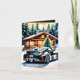 Joyride:楽しいクリスマスの挨拶を折り畳んだ シーズンカード