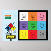 JOYrific姿勢表 ポスター (正面)