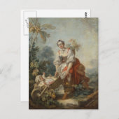 Joys of Motherhood Fragonard ポストカード (正面/裏面)