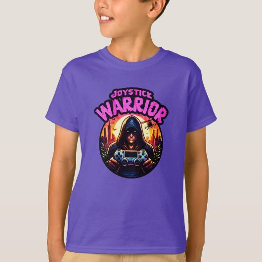 Joystick warrior T-Shirt Tシャツ (正面)