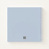 Joyux Noelブルースパイラルノートブック ノートブック (裏面)