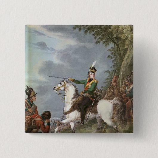 JozefアントーニPoniatowski 1809-13年王子 缶バッジ (正面)