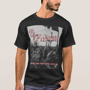 JPモーガンに Tシャツ