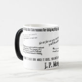 JPモーガンの引用文 モーフィングマグカップ (正面左)