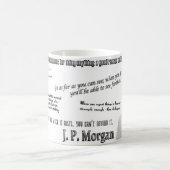 JPモーガンの引用文 モーフィングマグカップ (中央)