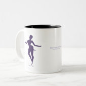 JP MAROU Dancing the night Away coffee mug ツートーンマグカップ (正面左)