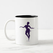 JP MAROU Dancing the night Away coffee mug ツートーンマグカップ (左)