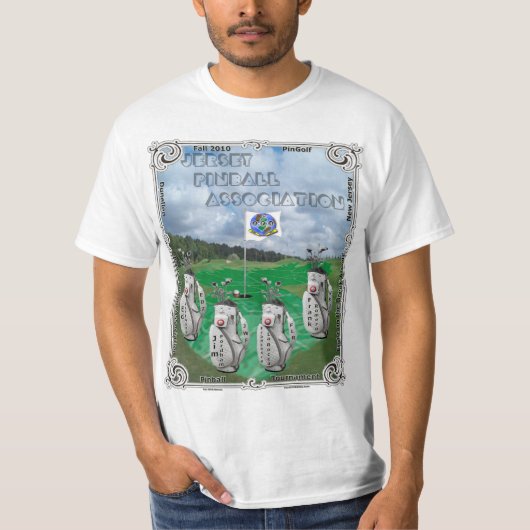 JPA PinGolfの秋の2010年のトーナメントのTシャツ Tシャツ (正面)