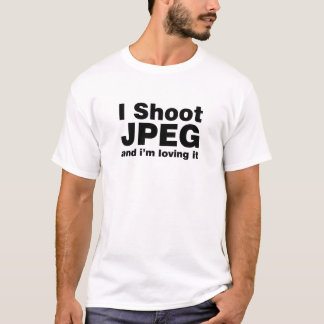 JPEGを撮影 Tシャツ