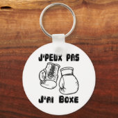 J'peux Pas J'ai Boxing - ボクシングギフトジャージ キーホルダー (正面)