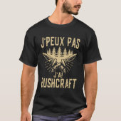 J'peux Pas J'ai Bushcraft Tシャツ (正面)