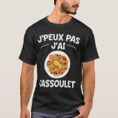 J'peux Pas J'ai Cassoulet Tシャツ (正面)