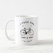 J'peux pas j'ai vélo コーヒーマグカップ (左)