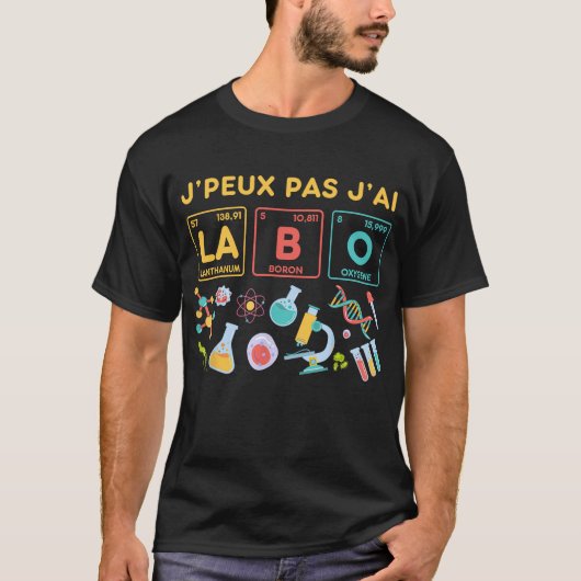 J'Peux Pas J'Alラランタンボロンオキシジーン Tシャツ (正面)