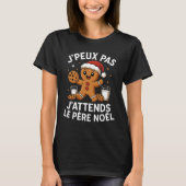 J'peux pas J'attends Le Père Noël Renne Tシャツ (正面)