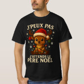 j'peux pas j'attends le pere noel tシャツ (正面)