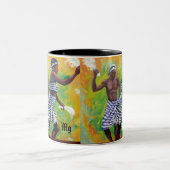 Jpg_edited、Jpg_edite 2人のダンサー2人のダンサー… ツートーンマグカップ (中央)