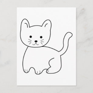 jpgcat漫画スケッチスケッチKITTENCAT PETS ANIM ポストカード