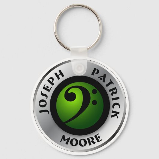 JPMロゴキーチェーン キーホルダー (正面)