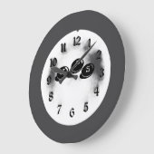 JPSブランド ラージ壁時計 (傾斜)