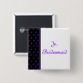 Jr.新婦付添人 缶バッジ (正面&裏面)