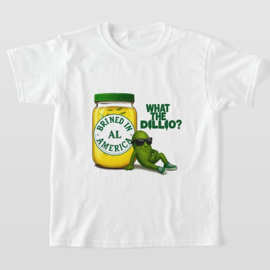 Jr Dill Brined in America T-Shirt Tシャツ (レイダウン)