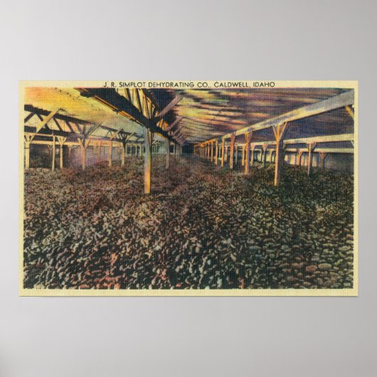 JR Simplot Dehydrating Coのインテリアビュー ポスター (正面)