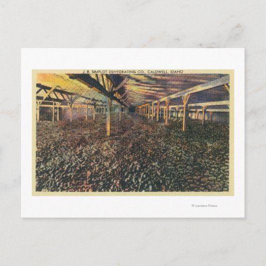 JR Simplot Dehydrating Coのインテリアビュー ポストカード (正面)
