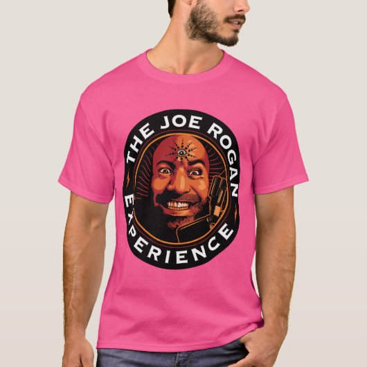 Jre Joe Rogan Experience PodcastロゴクラシックT Sh Tシャツ (正面)