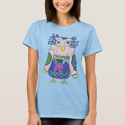 JRG フクロウ3 Tシャツ (正面)