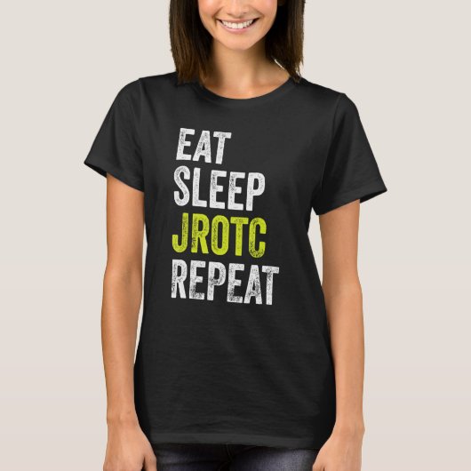JROTC食べリピーターUS Junior ROTC Tシャツ (正面)