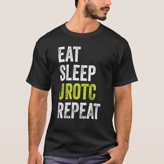 JROTC食べリピーターUS Junior ROTC Tシャツ (正面)